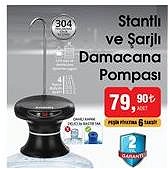 Stantlı Ve Şarjlı Damacana Pompası image