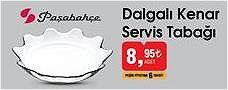 Paşabahçe Dalgalı Kenar Servis Tabağı image