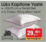 Casilda Home Lüks Kapitone Yastık 50x70 cm image