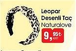 Naturalove Leopar Desenli Taç image