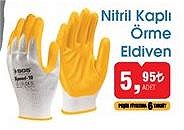 Nitril Kaplı Örme Eldiven image