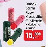 O'Miracle Dudak Balmı Ruby Kisses Stix image