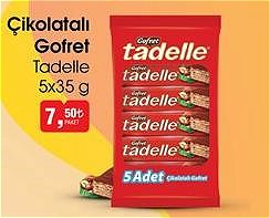 Tadelle 5x35 g Çikolatalı Gofret image