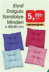 Migros Sandalye Minderi