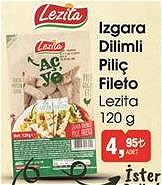 Lezita Izgara Dilimli Piliç Fleto 120 g image