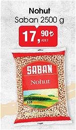 Saban 2500 g Nohut image