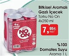 Torku No On Bitkisel Aromalı Gazlı İçecek 4x250 ml image