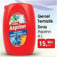 Asprinn 4 L Genel Temizlik Sıvısı image