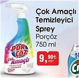 Porçöz 750 ml Çok Amaçlı Temizleyici Sprey image