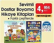 Sevimli Dostlar Boyama Hikaye Kitapları image