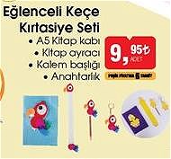 Eğlenceli Keçe Kırtasiye Seti image