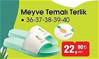 Meyve Temalı Terlik 36-40 image