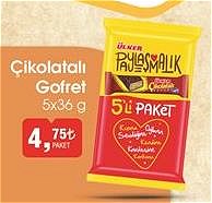 Ülker Çikolatalı Gofret 5x36 g image