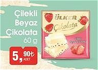 Ülker Çilekli Beyaz Çikolata 60 g image