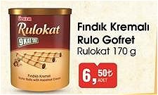 Ülker Rulokat Fındık Kremalı Rulo Gofret 170 g image