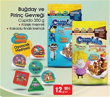 Cupido 350 g Buğday ve Pirinç Gevreği image