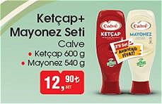 Calve Ketçap 600 g+Mayonez 540 g Seti image