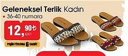 Geleneksel Terlik Kadın image