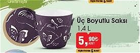 Üç Boyutlu Saksı 1,4 l image