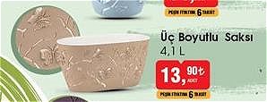Üç Boyutlu Saksı 4,1 l image