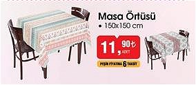 Masa Örtüsü 150x150 cm image