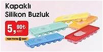 Kapaklı Silikon Buzluk image