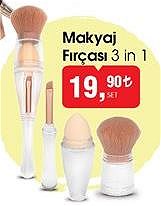 3 in 1 Makyaj Fırçası image