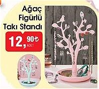 Ağaç Figürlü Takı Standı image