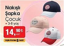 Nakışlı Şapka Çocuk image