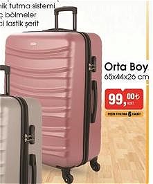 Abs Valiz Orta Boy 65x44x26 cm image