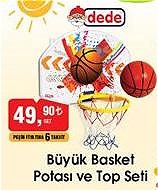 Dede Büyük Basket Potası ve Top Seti image