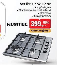 Kumtel Set Üstü İnox Ocak image