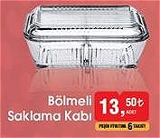 pasabahce bolmeli saklama kabi indirimde market