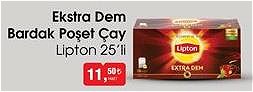 Lipton 25'li Ekstra Dem Bardak Poşet Çay image