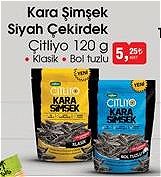 Çitliyo 120 g Kara Şimşek Siyah Çekirdek image