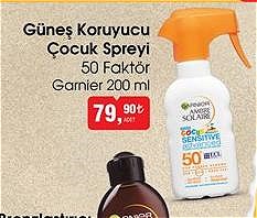 Garnier Güneş Koruyucu Çocuk Spreyi 50 Faktör 200 ml image