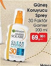 Garnier Güneş Koruyucu Sprey 30 Faktör 200 ml image