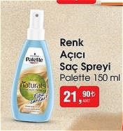 Palette Renk Açıcı Saç Spreyi 150 ml image