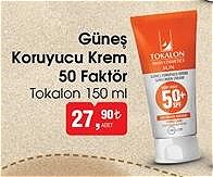 Tokalon Güneş Koruyucu Krem 50 Faktör 150 ml image