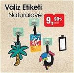 Naturalove Valiz Etiketi image