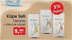 Nearsis Küpe Seti 5'li  image