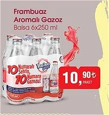 Balsa 6x250 ml Frambuaz Gazoz image