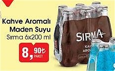 Sırma 6x200 ml Kahve Aromalı Maden Suyu image