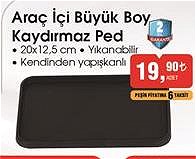 Araç İçi Büyük Boy Kaydırmaz Ped 20x12,5 cm image