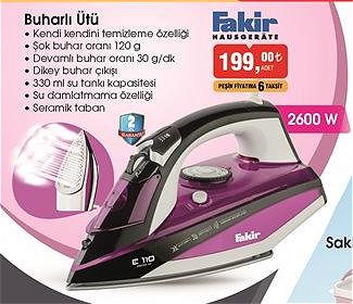 Fakir Buharlı Ütü 2600 W image