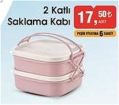 2 Katlı Saklama Kabı image