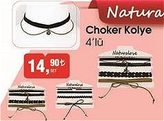 Naturalove Choker Kolye 4'lü image