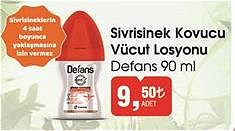 Defans 90 ml Sivirisinek Kovucu Vücut Losyonu image