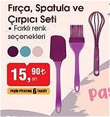 Fırça Spatula ve Çırpıcı Seti image