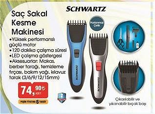 Schwartz Saç Sakal Kesme Makinesi image